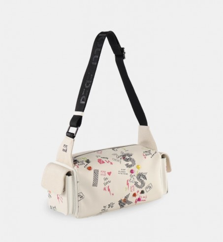 Bolso bandolera 261230 blanco Pepe Moll