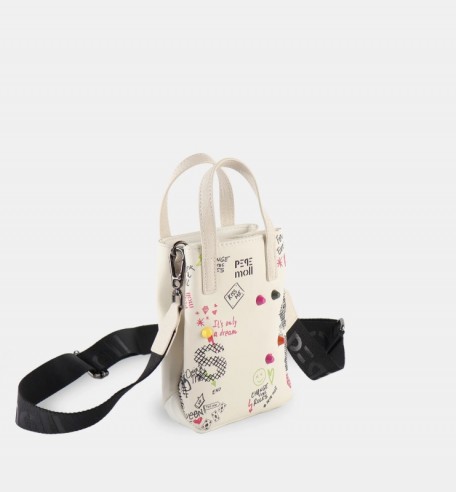 Bolso bandolera 261231 blanco Pepe Moll