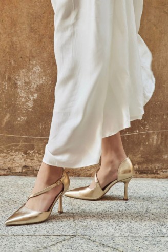 Sandalias Aura doradas