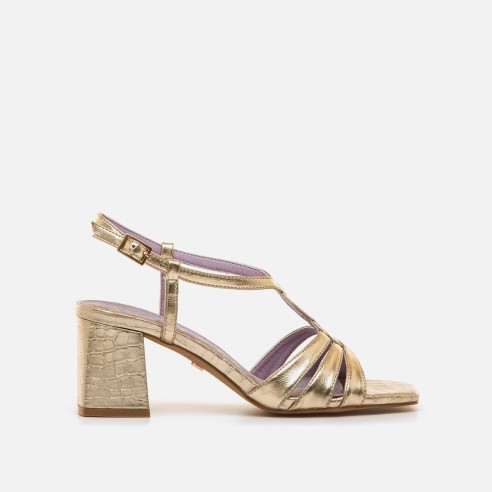 Sandalias WOODIT dorado