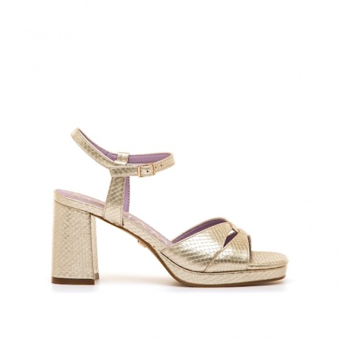 Sandalias CEFALU doradas Mariamare