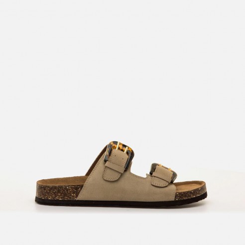 Sandalias planas LAZY beige Mustang