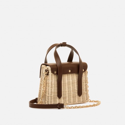 Bolso de mano/bandolera ATUNA marron...