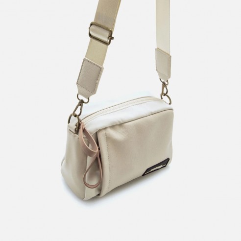 Bolso bandolera NACAR beige Mustang