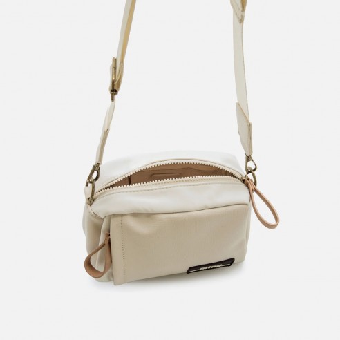 Bolso bandolera NACAR beige Mustang