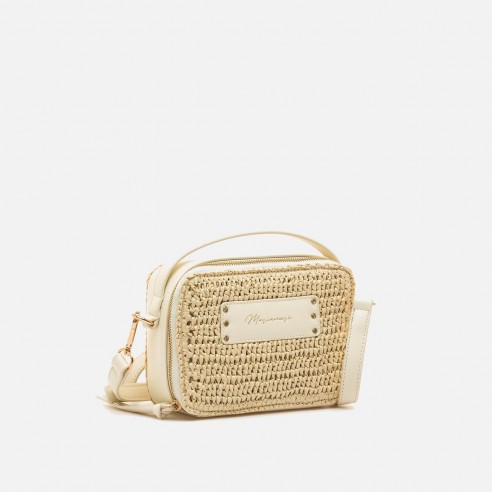 Bolso bandolera SABAL beige Mariamare