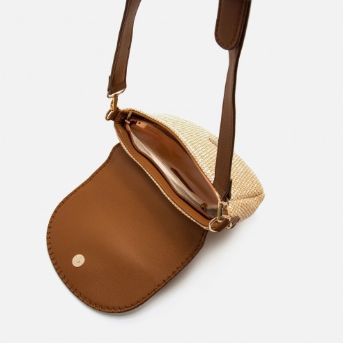 Bolso bandolera SALA marron Mariamare